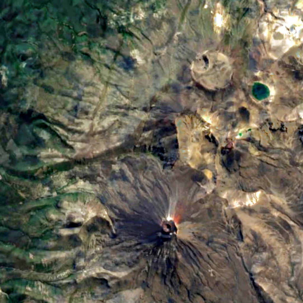 Soda Springs Falls seen from above (Sentinel-2)