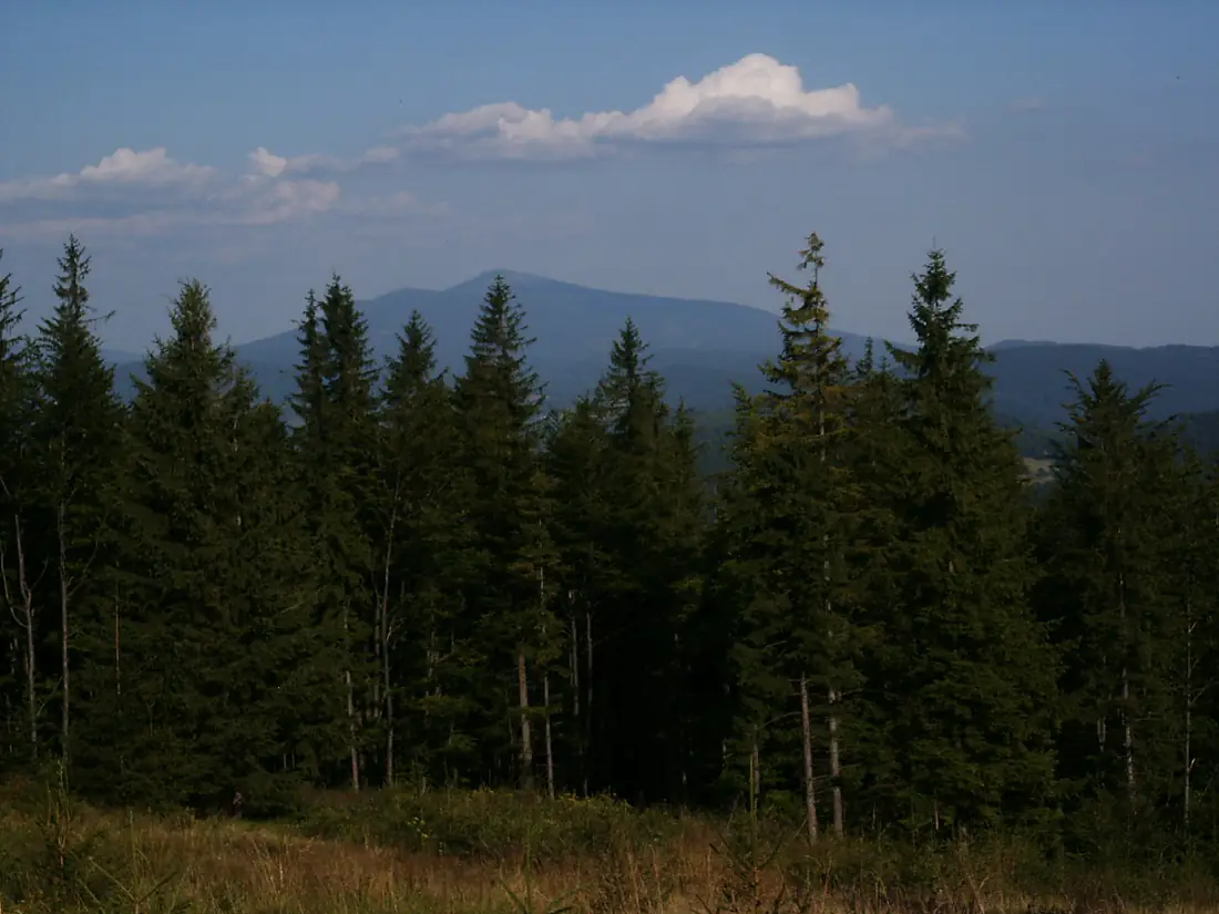 Beskid Żywiecki - w tle Babia Góra - panoramio