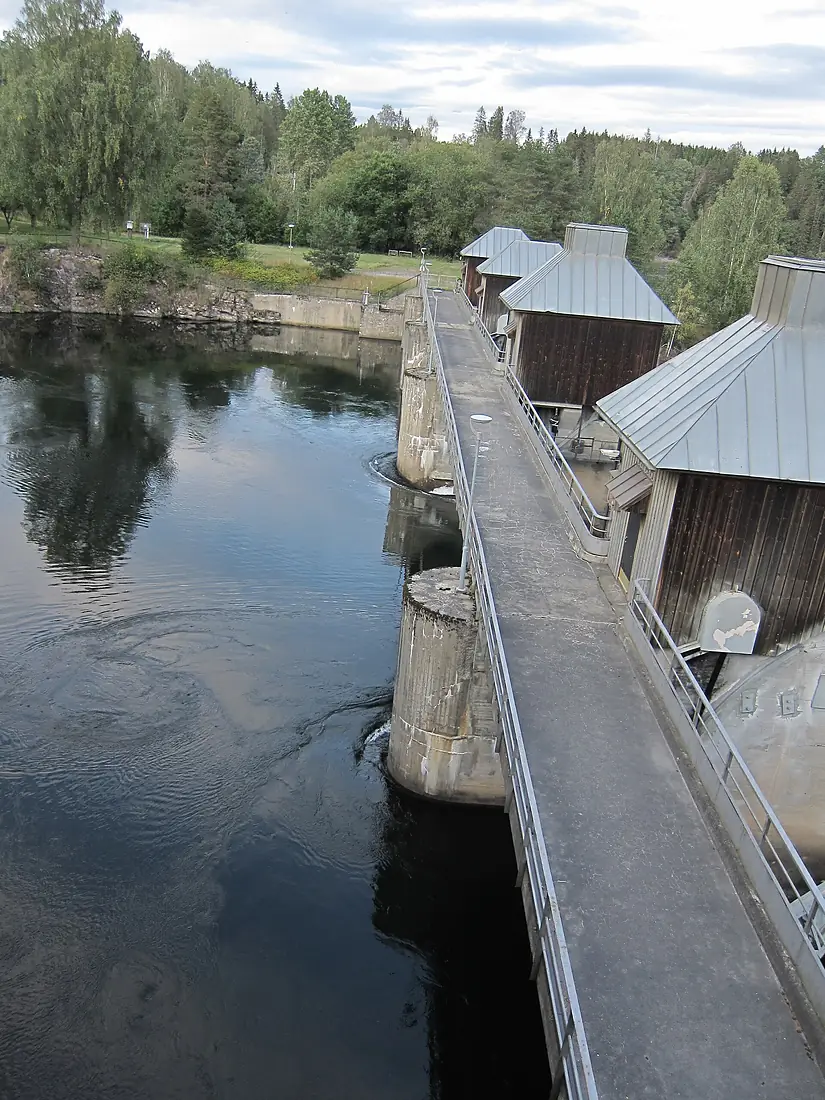 Svanfossen dam