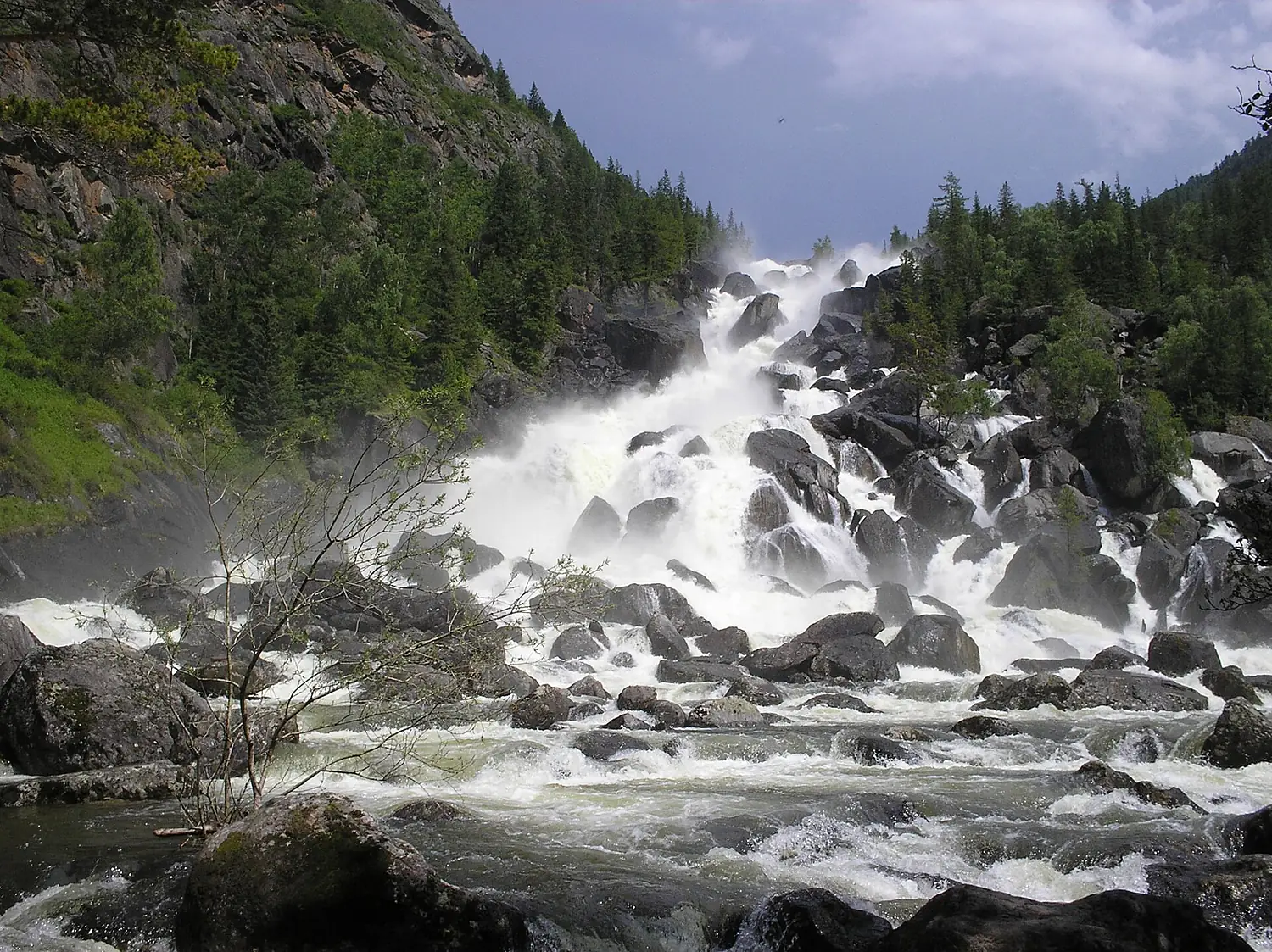 Uchar Waterfalls