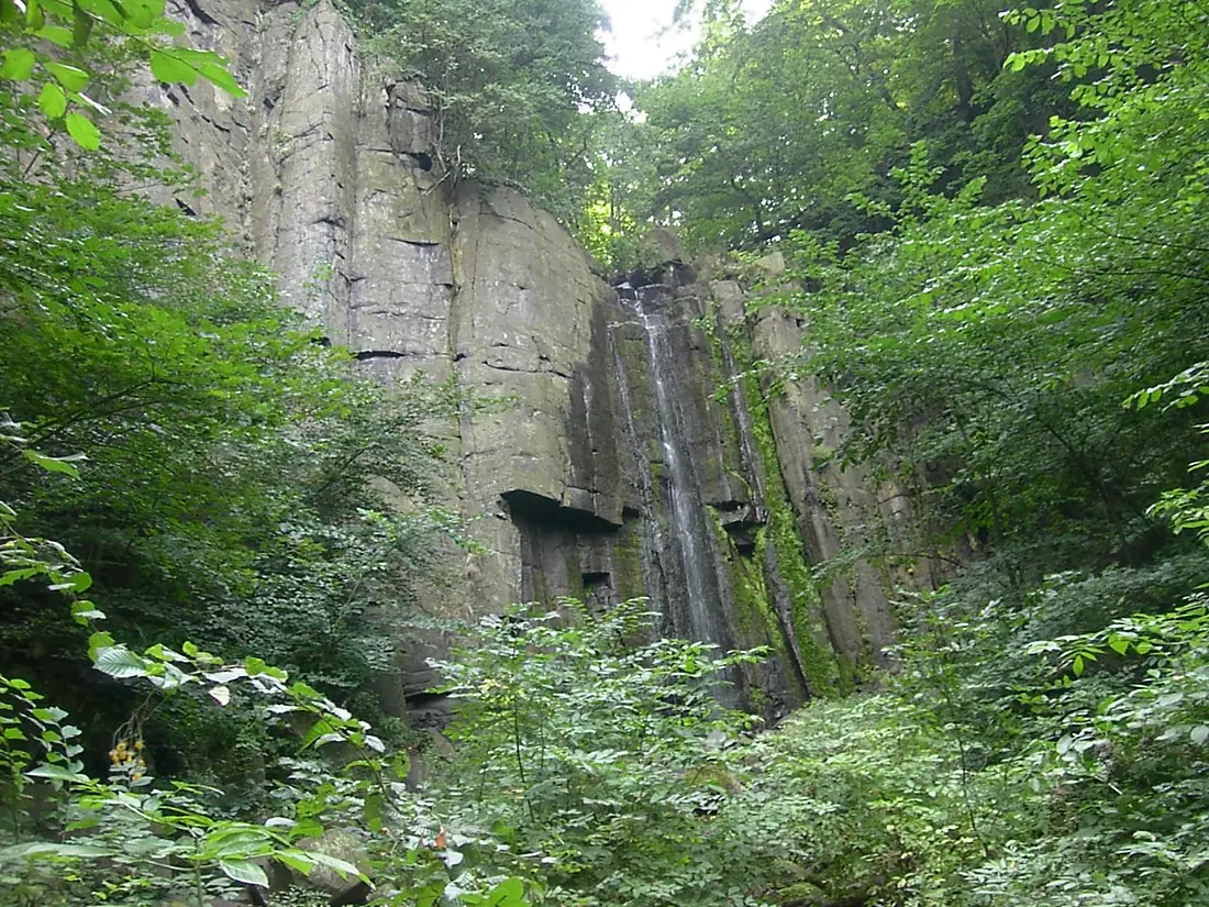 Stredohori vodopad