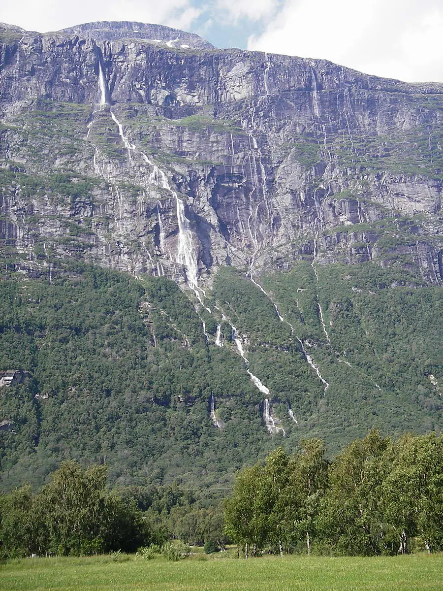 Vinnufossen, Sunndal, Norway (front)