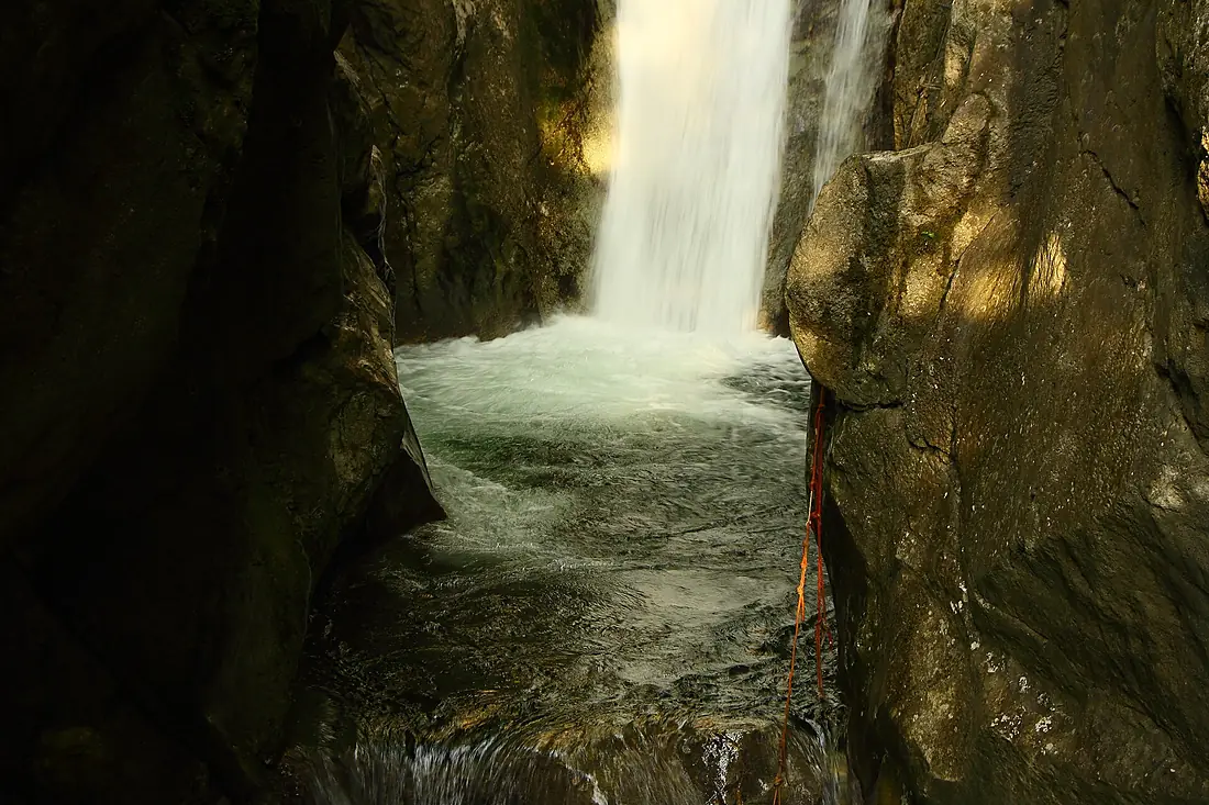 13.8.21 Geotop Tatzelwurm Wasserfälle 1 Mangfallgebirge