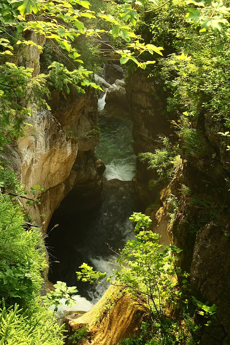 13.8.21 Geotop Tatzelwurm Wasserfälle 2 Mangfallgebirge