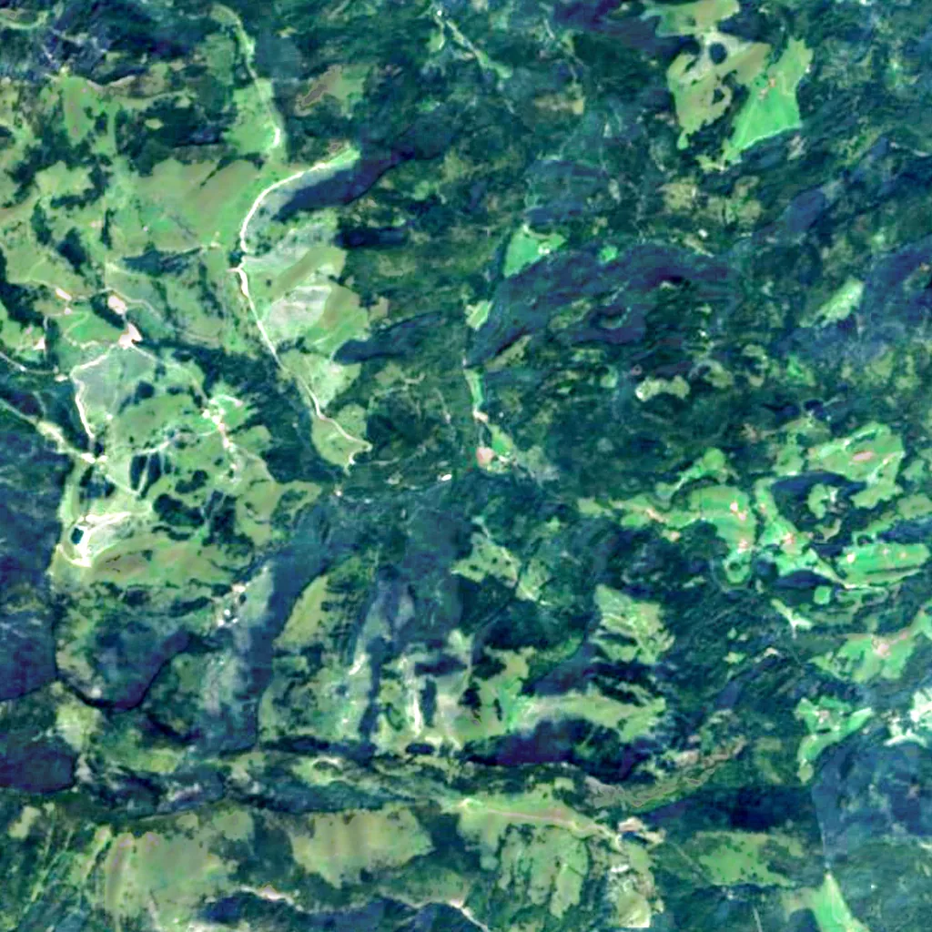 Wasserfall Tatzelwurm seen from above (Sentinel-2)