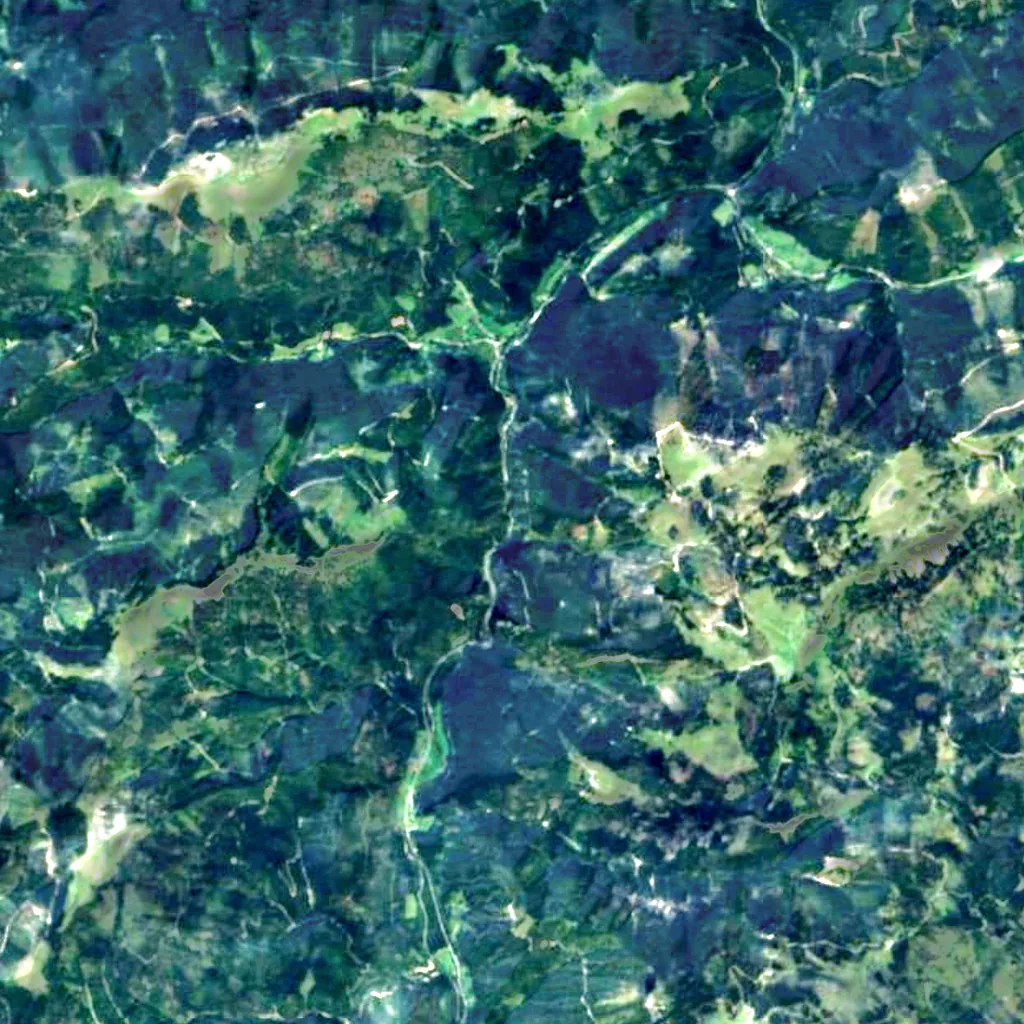 Wasserfall zum Toten Weib seen from above (Sentinel-2)