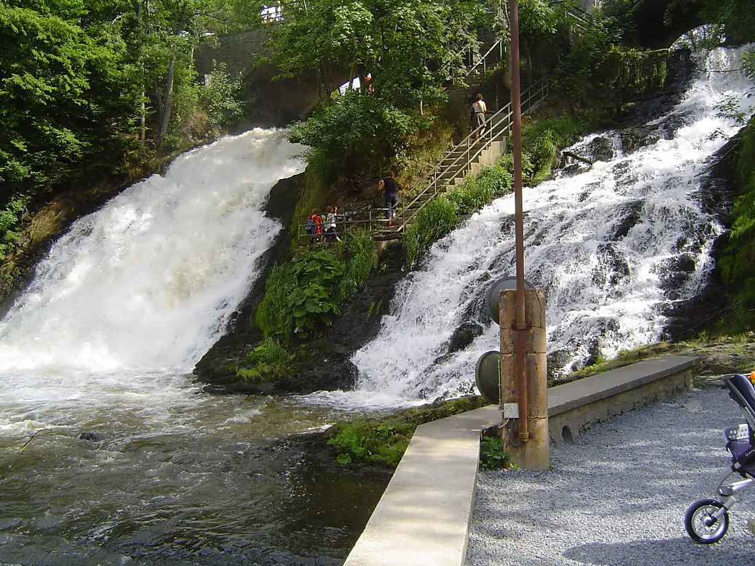 Coo waterfall