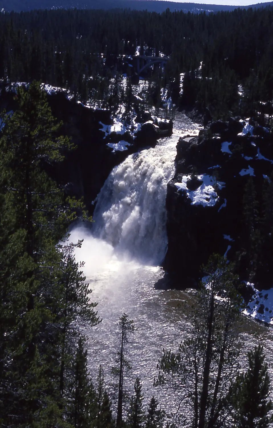 Upper Falls of the Yellowstone River